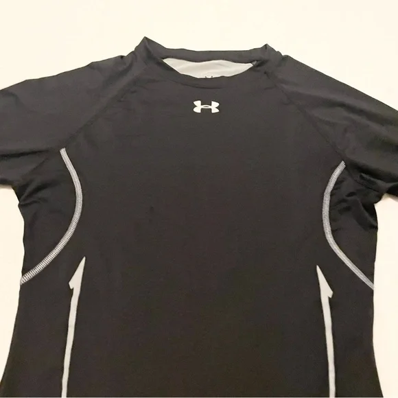 Under Armour Women's Black Long Sleeve Heatgear Top Size Small - Picture 3 of 16